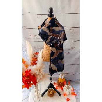 Foulard "Thaïs" noir