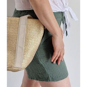 Short gaze de coton