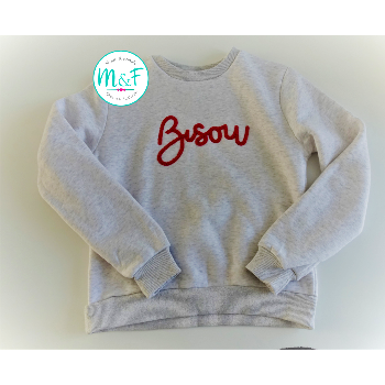 Sweat enfant BISOUS 