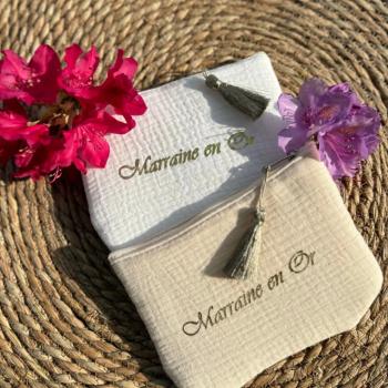 Pochette "Marraine en or "