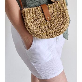 Short gaze de coton