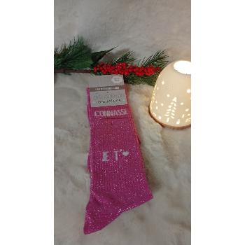 Chaussette "CONNASSE JE T'AIME"