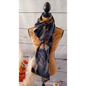 Foulard "Thaïs" noir