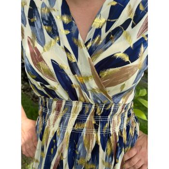 ROBE MAGIQUE ALBANE BLEUE