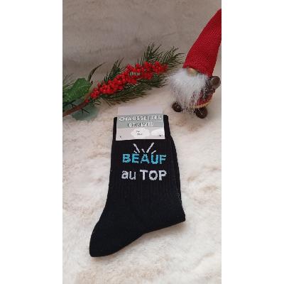 Chaussette "BEAUF AU TOP"