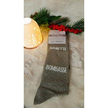 Chaussette "BRUNETTE BOMBASSE"