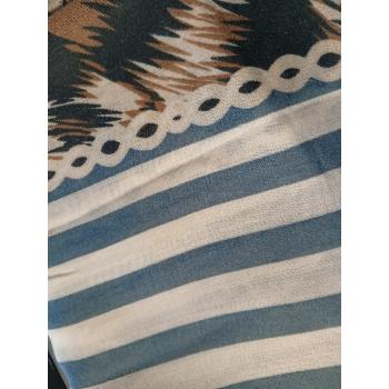Foulard imprime léopard