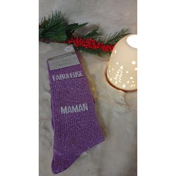 Chaussette "FABULEUSE MAMAN"