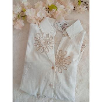 Chemise brodée ALEXIA