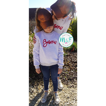 Sweat enfant BISOUS 