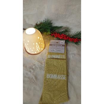 Chaussette "BLONDINETTE BOMBASSE"