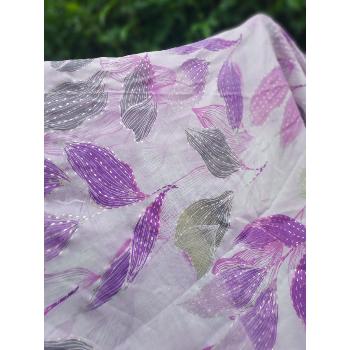 Foulard feuilles longues