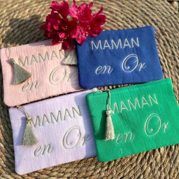 Pochette MAMAN EN OR