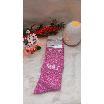 Chaussette "DEJANTEE/FOFOLLE"
