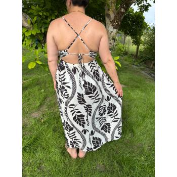 ROBE DOS NU XANA BLANCHE