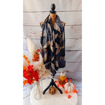 Foulard "Thaïs" noir