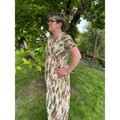 ROBE MAGIQUE ALBANE VERTE
