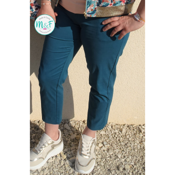 Pantalon chino bleu