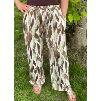 PANTALON ALBANE VERT