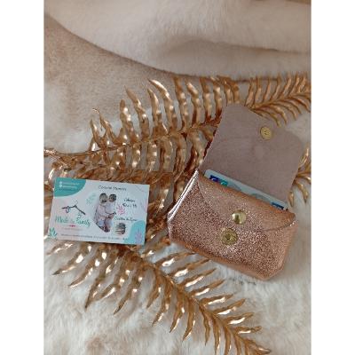 PETIT PORTE-MONNAIE EN CUIR