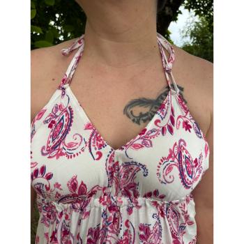 ROBE LONGUE DOS NU ROSIE