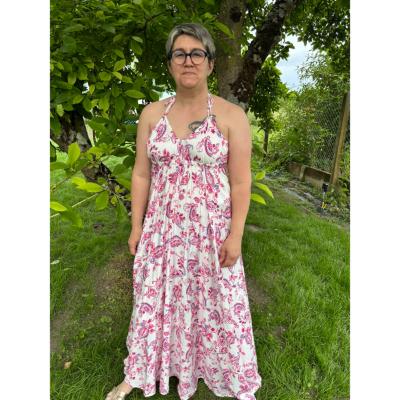 ROBE LONGUE DOS NU ROSIE