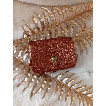 PETIT PORTE-MONNAIE EN CUIR