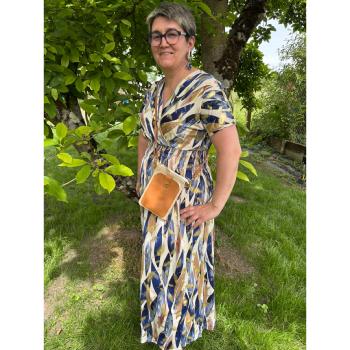 ROBE MAGIQUE ALBANE BLEUE