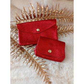 PETIT PORTE-MONNAIE EN CUIR