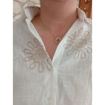 Chemise brodée ALEXIA