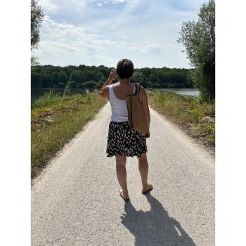 JUPE SHORT MARIA NOIR