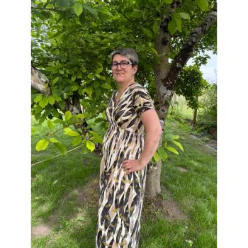ROBE MAGIQUE ALBANE NOIRE