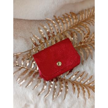 PETIT PORTE-MONNAIE EN CUIR