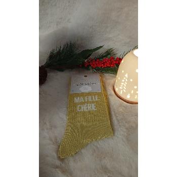 Chaussette "MA FILLE CHERIE"